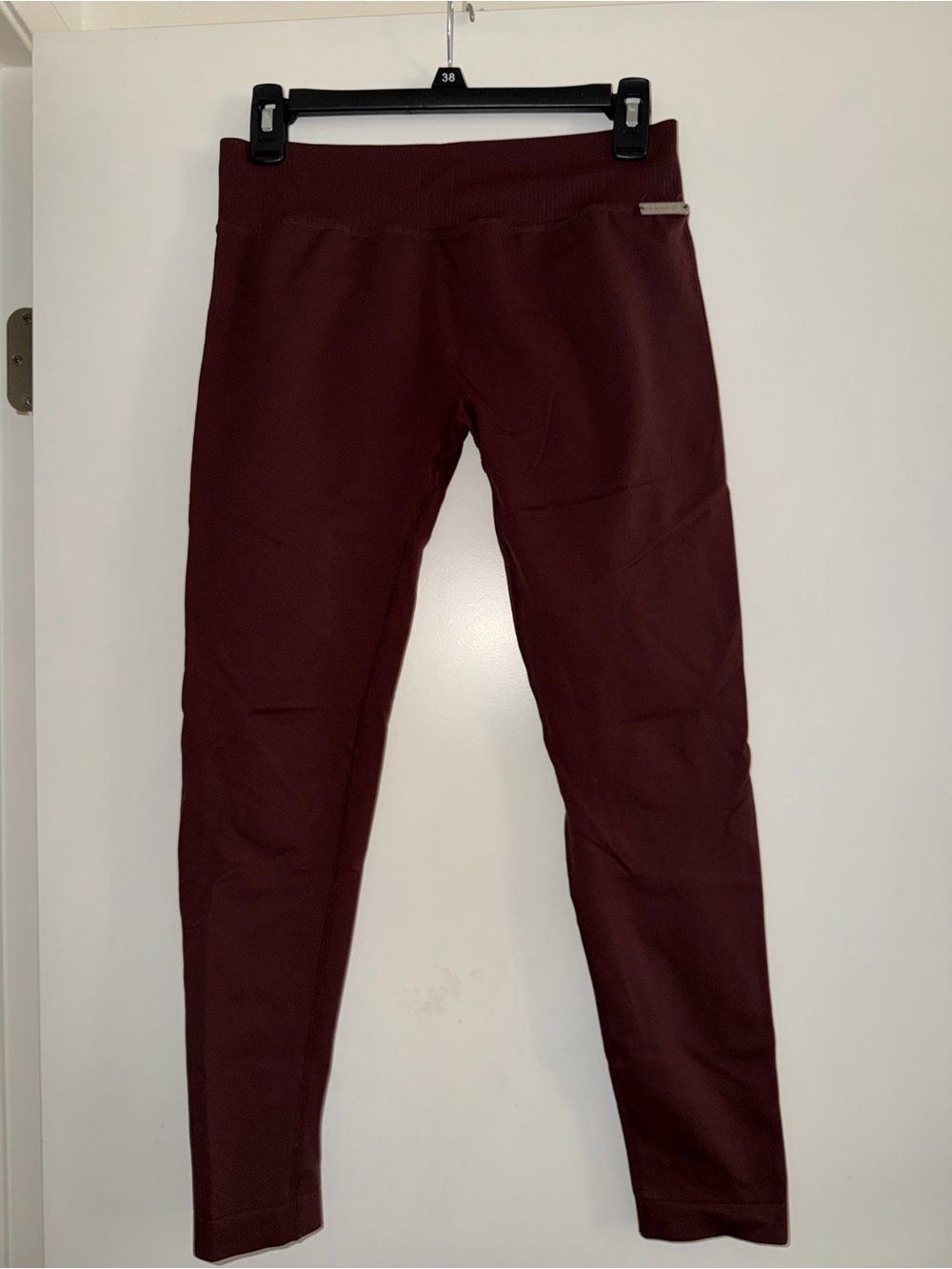 Youngla womens Sculpt Seamless Leggings W286 burgundy